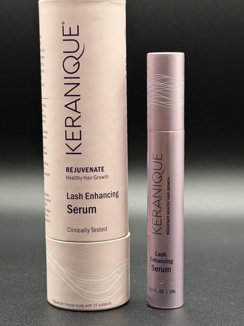KERANIQUE Rejuvenate Hair Growth Lash Enhancing Serum (1 mL) ~ MSRP: $39.00 USD